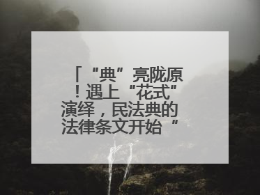 “典”亮陇原！遇上“花式”演绎，民法典的法律条文开始“动”起来了