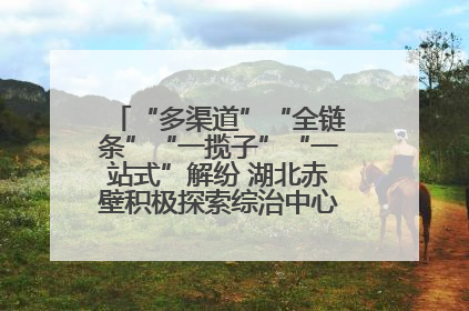 “多渠道”“全链条”“一揽子”“一站式”解纷 湖北赤壁积极探索综治中心规范化建设新路子