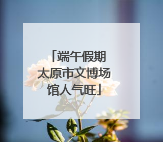 端午假期 太原市文博场馆人气旺