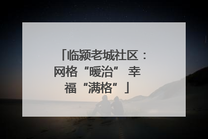 临颍老城社区：网格“暖治” 幸福“满格”
