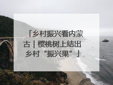 乡村振兴看内蒙古｜樱桃树上结出乡村“振兴果”