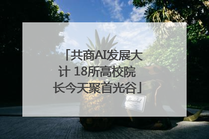 共商AI发展大计 18所高校院长今天聚首光谷