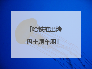 哈铁推出烤肉主题车厢