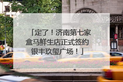 定了！济南第七家盒马鲜生店正式签约银丰玖玺广场！