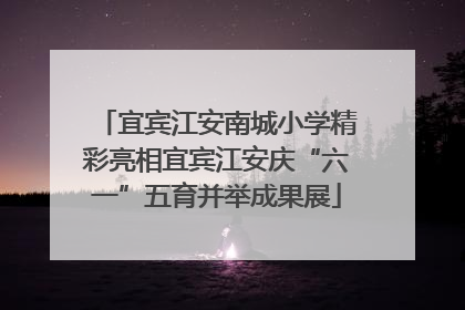 宜宾江安南城小学精彩亮相宜宾江安庆“六一”五育并举成果展