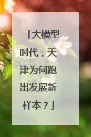 大模型时代，天津为何跑出发展新样本？