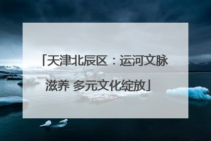天津北辰区：运河文脉滋养 多元文化绽放