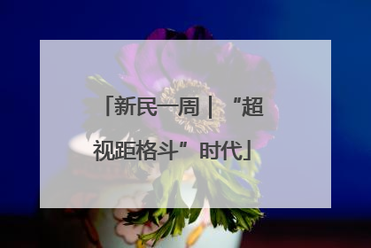 新民一周｜“超视距格斗”时代