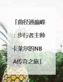 曲径通巅峰：步行者主帅卡莱尔的NBA传奇之旅