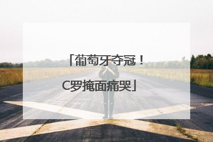 葡萄牙夺冠！C罗掩面痛哭