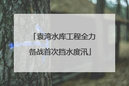 袁湾水库工程全力备战首次挡水度汛