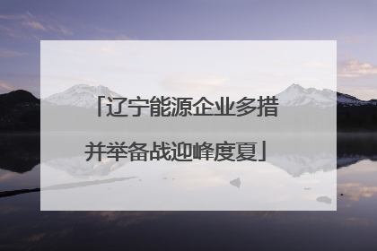 辽宁能源企业多措并举备战迎峰度夏