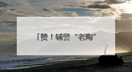 赞！辅警“老陶”的“马路人生”