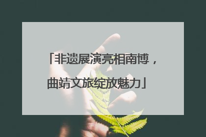 非遗展演亮相南博，曲靖文旅绽放魅力