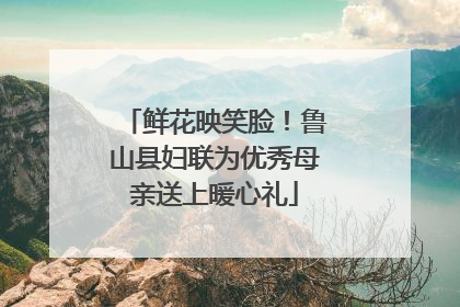 鲜花映笑脸！鲁山县妇联为优秀母亲送上暖心礼