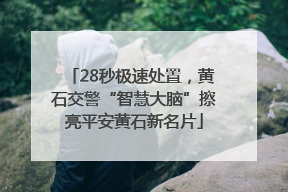 28秒极速处置，黄石交警“智慧大脑”擦亮平安黄石新名片