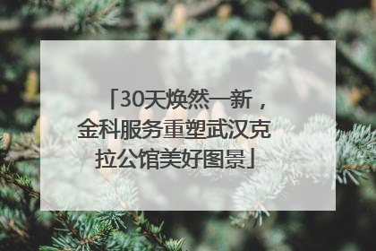 30天焕然一新，金科服务重塑武汉克拉公馆美好图景